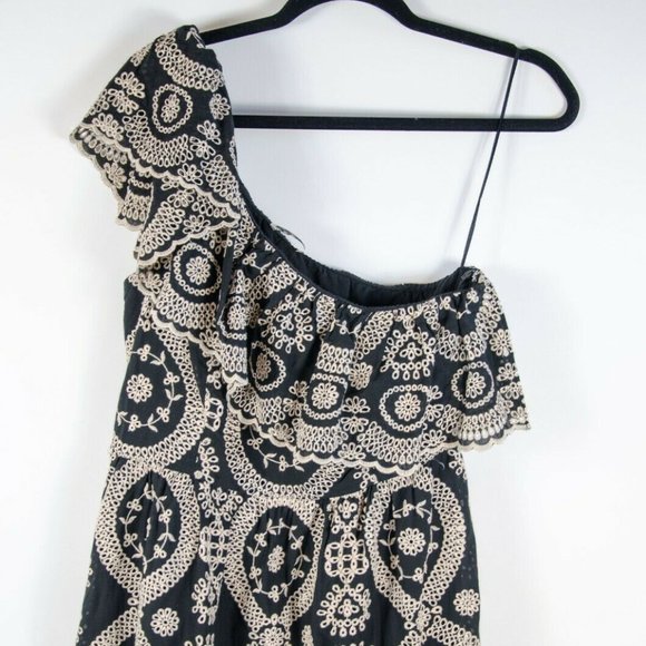 Love Shack Fancy Black 'Pamela' Cotton Dre… - Picture 2 of 5